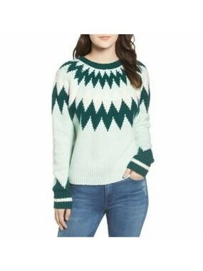 𝅺Nordstrom BP Cotton / Wool Blend Ski Sweater